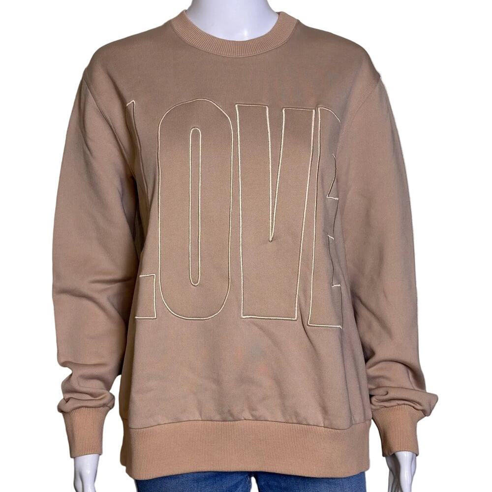 Givenchy FW16 Riccardo Tisci Embroidered Love Crewneck Sweatshirt Women's Small